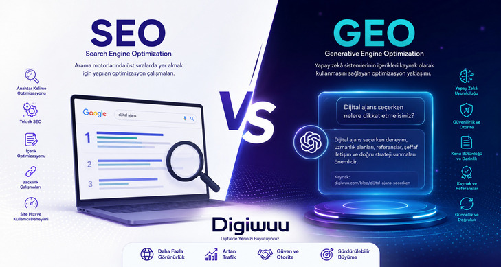 SEO mu GEO mu? Yapay Zekâ Çağında Dijital Görünürlüğün Yeni Kuralları