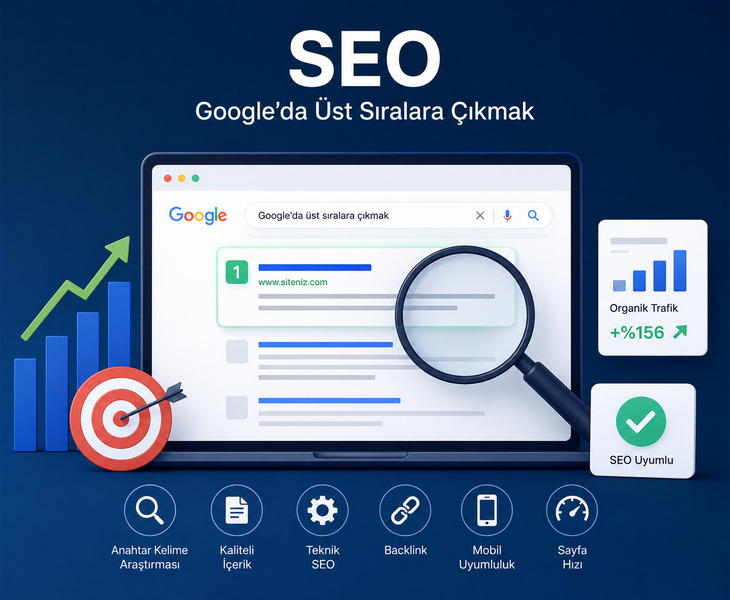 Google’da Üst Sıralara Çıkmak İçin SEO Nasıl Yapılır?